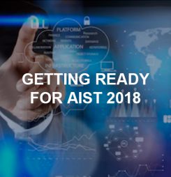 Getting ready for AIST 2018
